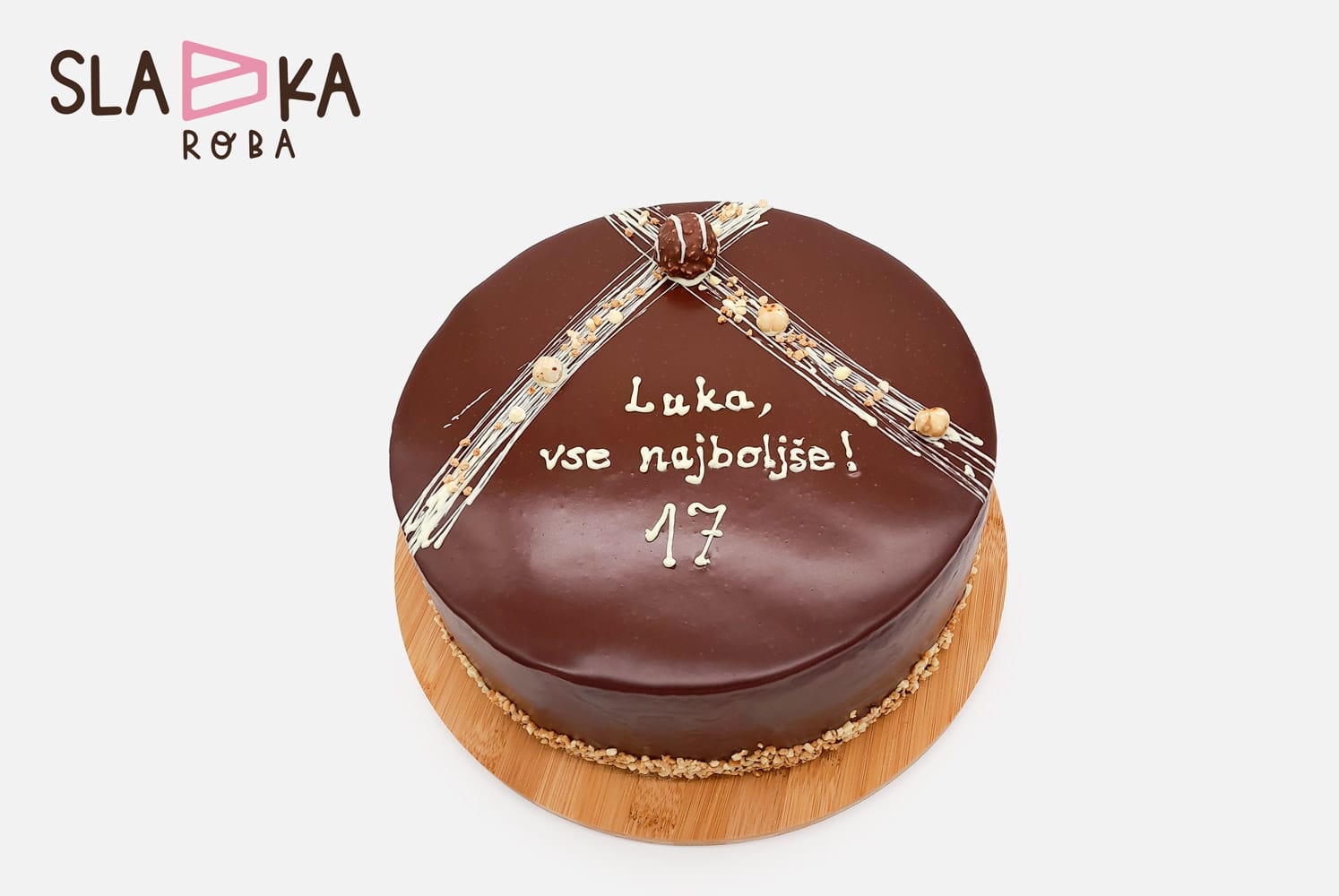 rojstnodnevna torta, cokoladna torta, roche, torte po narocilu, sladka roba, ribnica