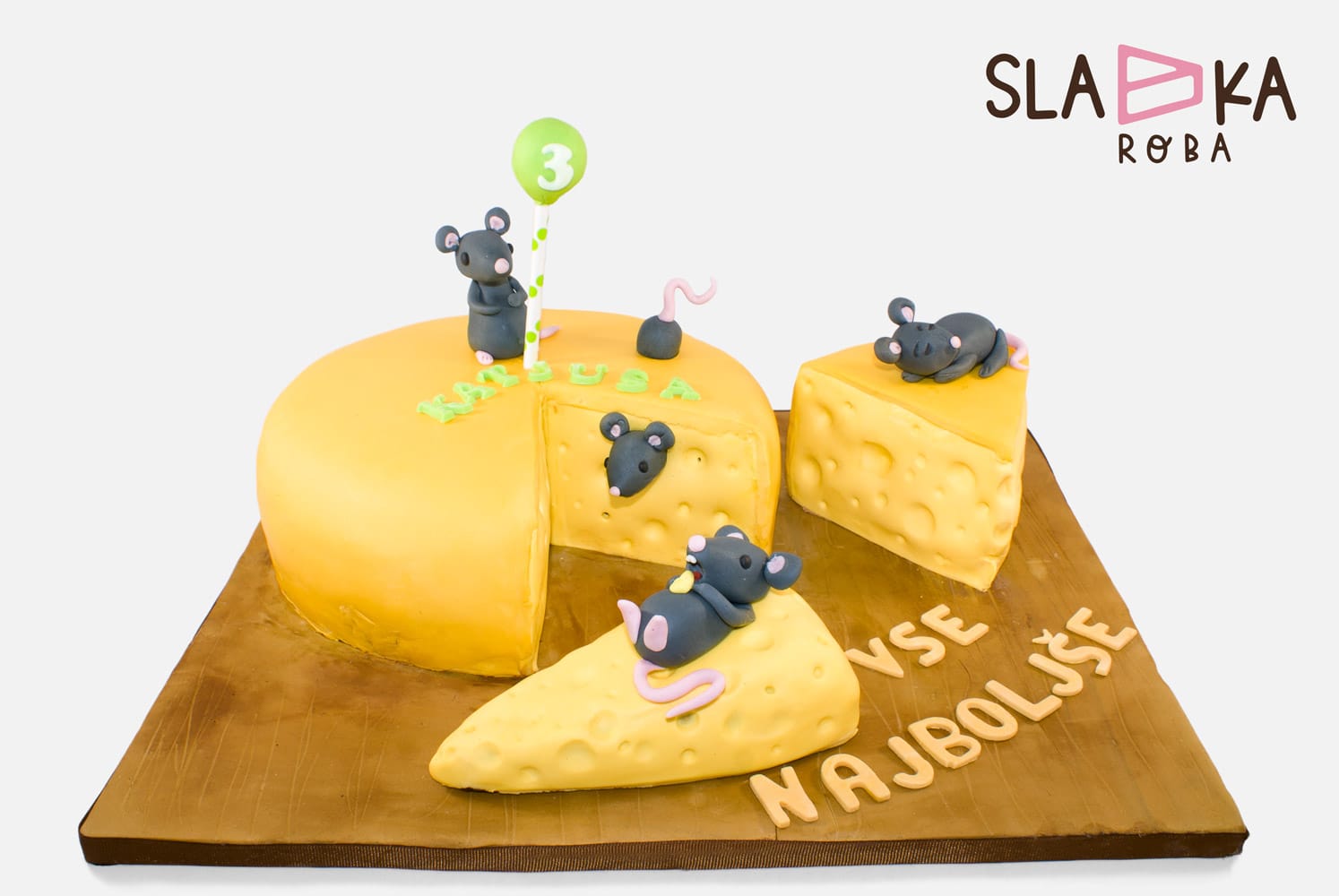 otroska torta, miske v siru, torte po narocilu, sladka roba, ribnica