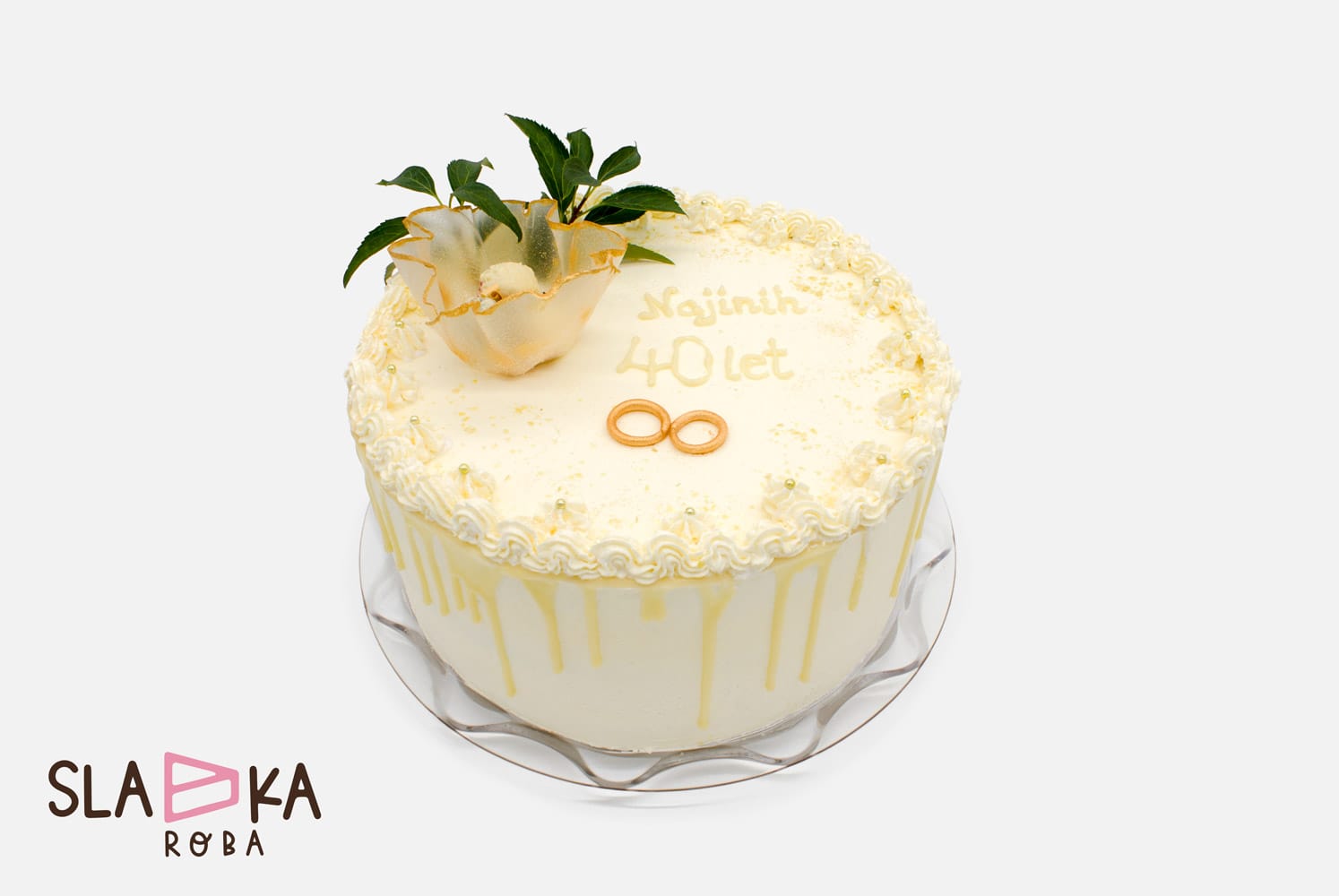 torta za obletnico poroke, torte po narocilu, sladka roba, ribnica