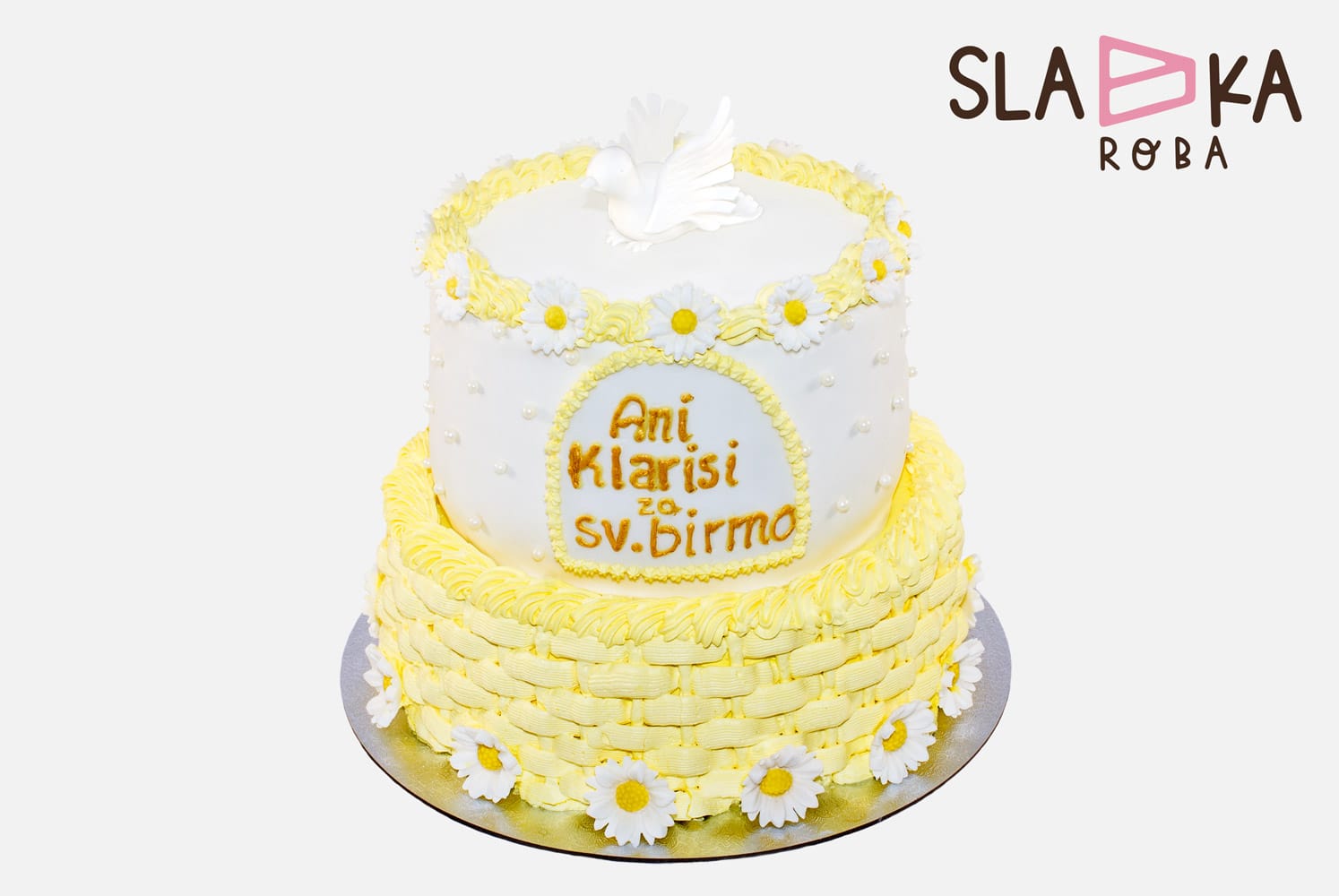 torta za bimo, sv. birma, golob, torte po narocilu, sladka roba, ribnica