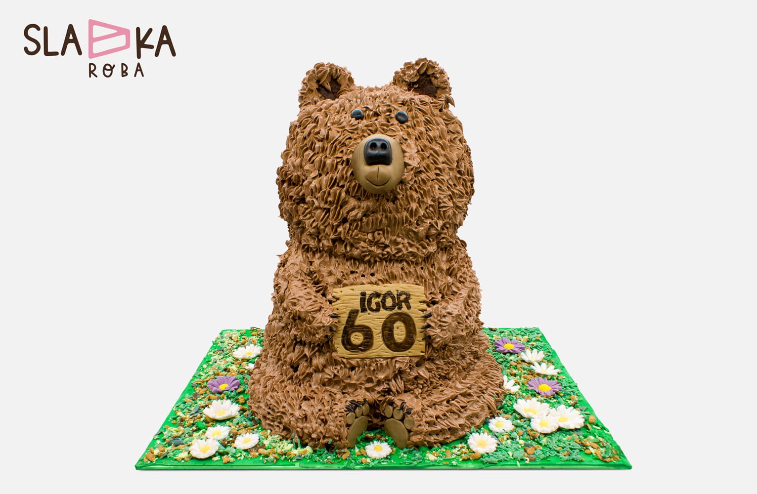 rojstnodnevna torta, 3-d torte, medved, torte po narocilu, sladka roba, ribnica