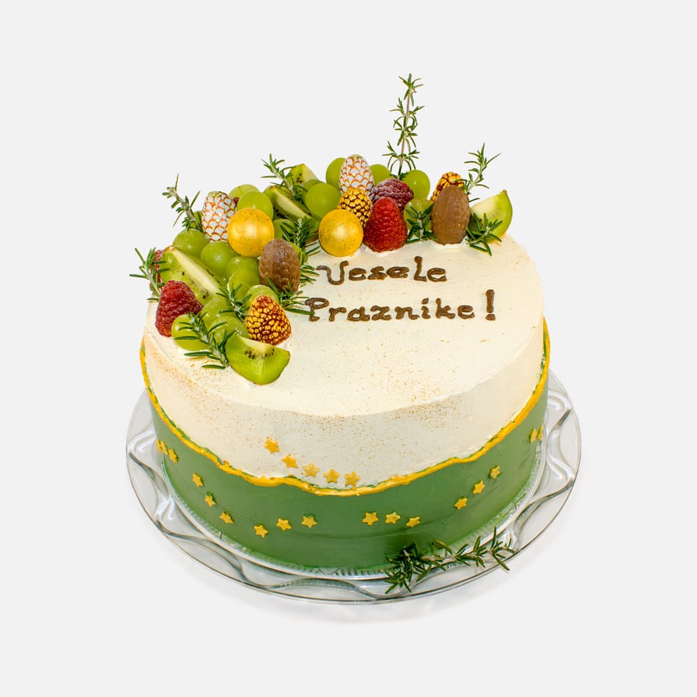 prazniki, novo leto, sadna torta, torte po narocilu, sladka roba, ribnica